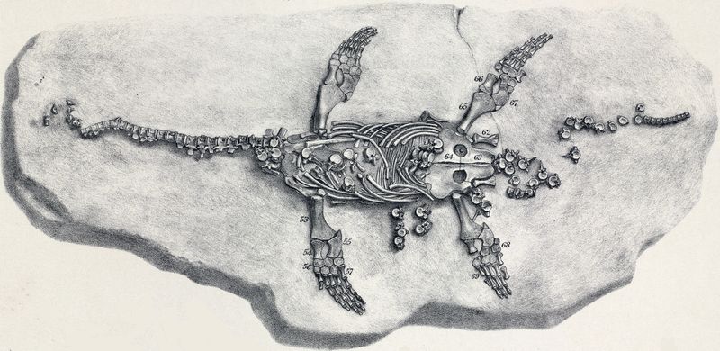Eretmosaurus — Reptiles marins